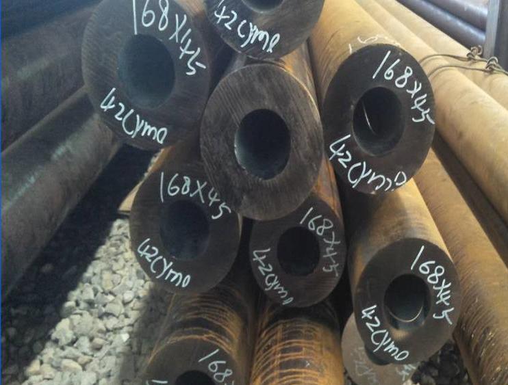 大宁42CrMo钢管淬火_高硬度耐磨合金管加工